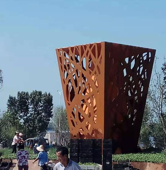 沈丘耐候钢板雕塑
