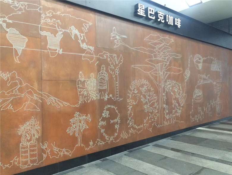 沈丘耐候钢幕墙